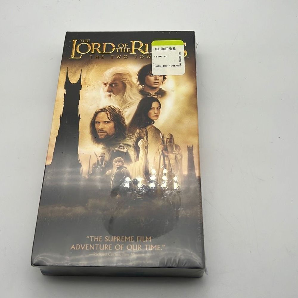 The Lord of the Rings: The‎ Two Towers (VHS, 2002) Sealed New